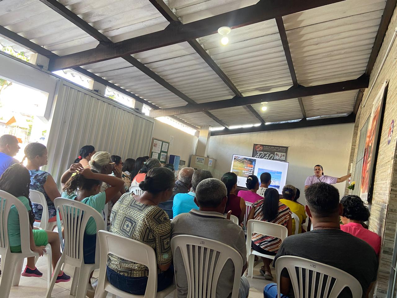 Encontro de orientação em saúde preventiva
