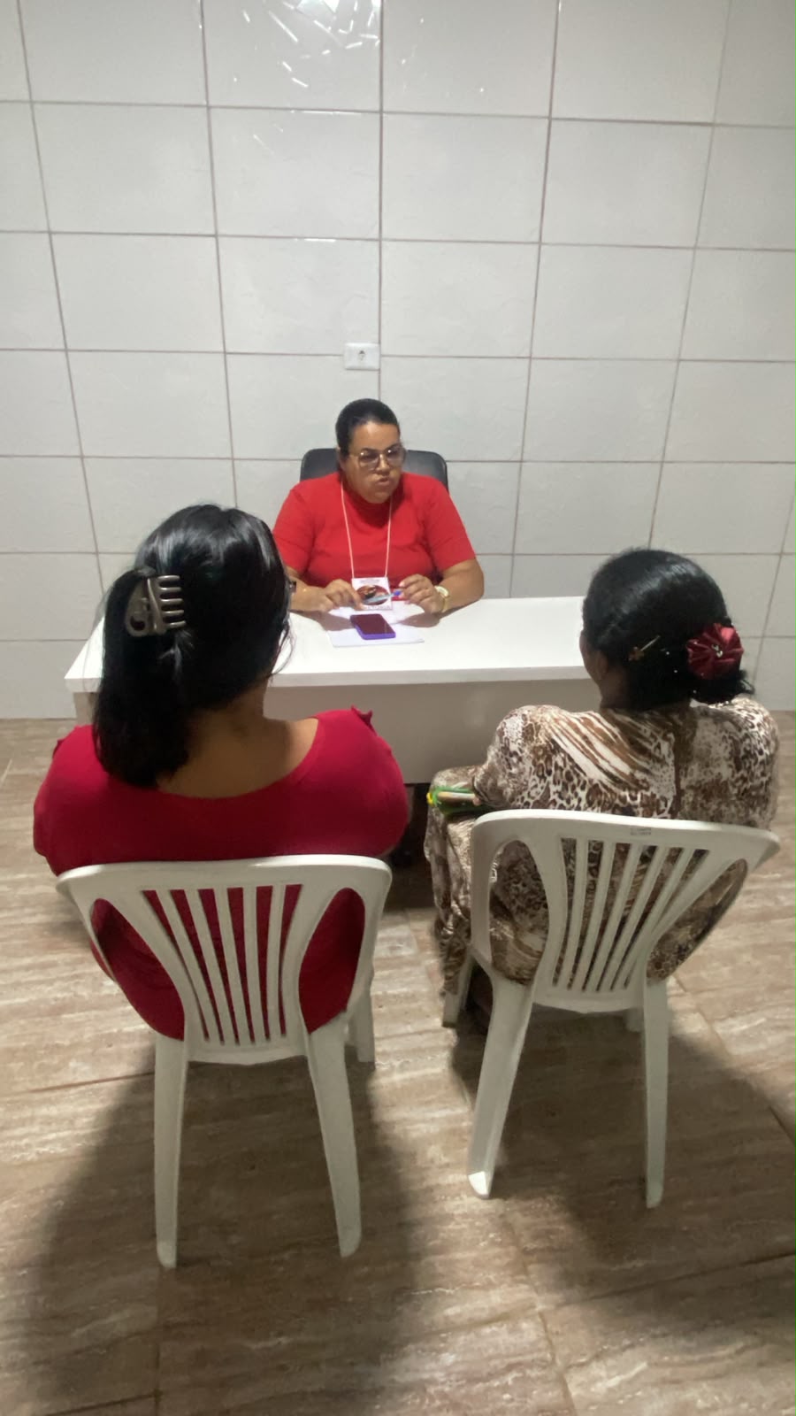 Atendimento humanizado realizado por profissionais e voluntários da CMMAB